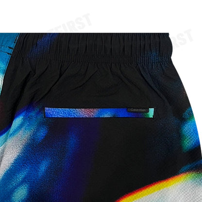 CALVIN KLEIN SWIMWEAR รุ่น MEDIUM DRAWSTRING SWIM SHORTS CODE: KM01005 0GZ กางเกงว่ายน้ำ กางเกงผู้ชาย กางเกง