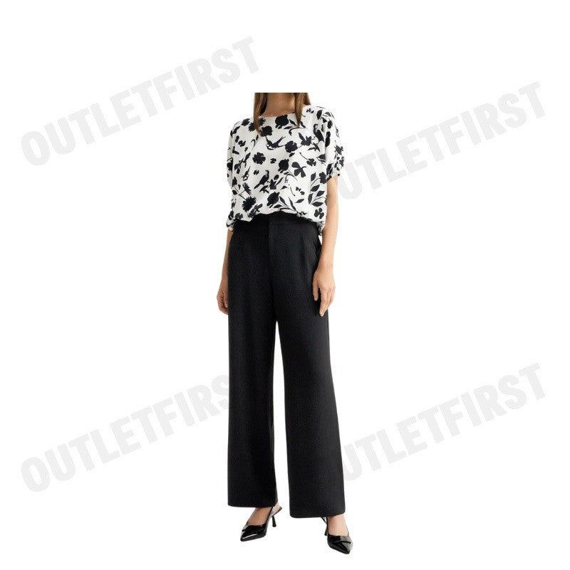 G2000 รุ่น WOMEN CLOTHING COLLARLESS BLOUSE LOOSE FIT CODE: 41241670 02 เสื้อเบลาส์ผู้หญิง เสื้อสีขาว เสื้อจีทูเทาซัน