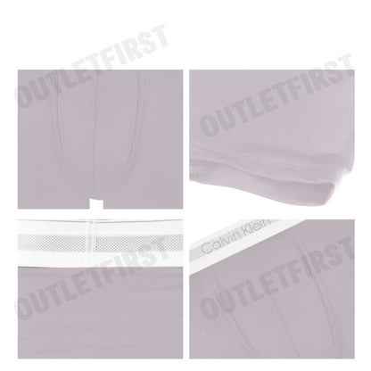 CALVIN KLEIN รุ่น MODERN AIR BOXER BRIEFS CODE: NB3996 OQ9 กางเกงชั้นในผู้ชาย กางเกงใน กางเกงสีเทา
