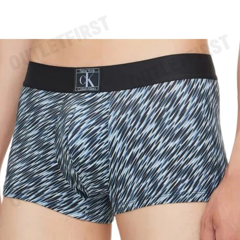 CALVIN KLEIN รุ่น MEN'S 1996 FASHION MICRO LOW RISE TRUNK UNDERWEAR CODE: NB4079 PD4 กางเกงชั้นในผู้ชาย กางเกงใน ขาสั้น