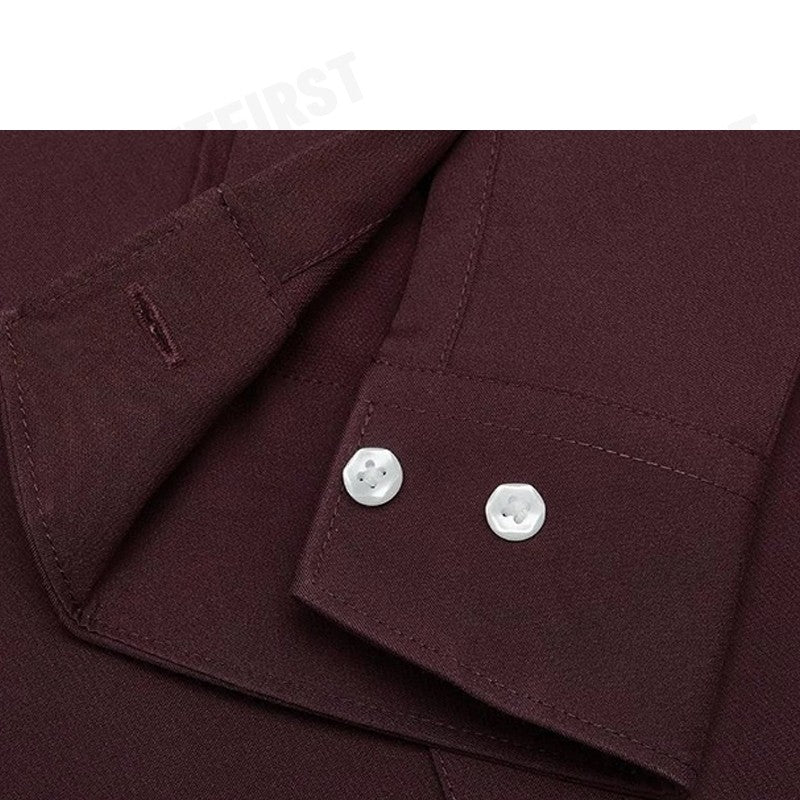 G2000 รุ่น DRY & SWEAT WICKING SHIRT CODE: 26122562 26 เสื้อเชิ้ตแขนยาวผู้ชาย เสื้อสีแดง เสื้อผู้ชาย