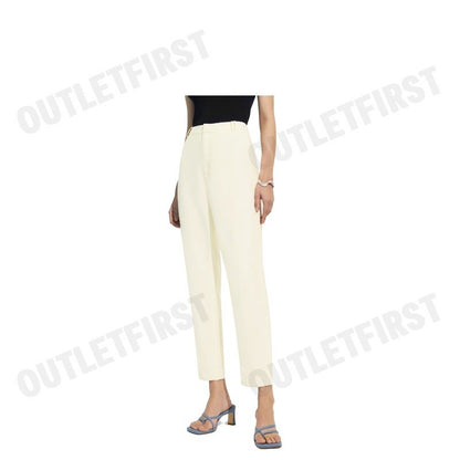 G2000 รุ่น WOMEN CLOTHING SILKY TOUCH BACK HALF TAPER PANTS TAPERED FIT CODE: 43266065 04 กางเกงขายาว ผู้หญิง กางเกงจีทู