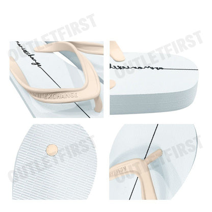 ARMANI EXCHANGE รุ่น FLIP FLOPS SANDAL CODE: XDQ010 XV700 K681 รองเท้าแตะ รองเท้าผู้หญิง รองเท้าสีขาว