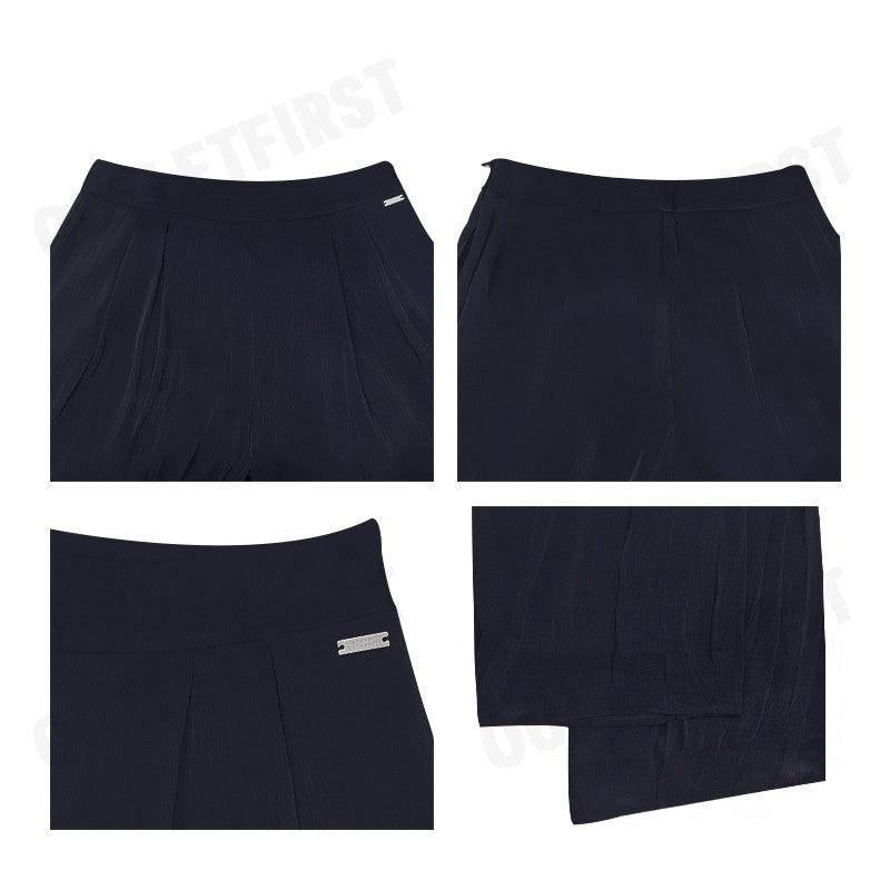 ARMANI EXCHANGE รุ่น WOMAN'S TROUSERS CODE: 3DYP19 YNUUZ 1593 กางเกงขายาวผู้หญิง สีกรม กางเกง ARMANI