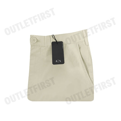 ARMANI EXCHANGE รุ่น MEN'S PANTALONE CODE: 3DZP03 ZN3SZ 1795 กางเกงขายาวผู้ชาย สีเบจ กางเกงอมานี่