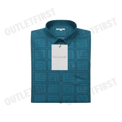 GUY LAROCHE รุ่น MAN'S SHORT SLEEVES SHIRT CODE: BAC9201W3TU เสื้อเชิ้ต เสื้อแขนสั้น เสื้อผู้ชาย