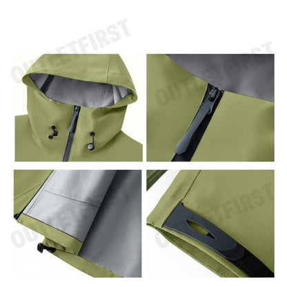 TOPSIMHORSE รุ่น ROCK CLIMBING & BOULDERING JACKETS CODE: 832 GREEN เสื้อแจ็คเก็ต เสื้อกันลมกันฝน หิมะ เสื้อแขนยาว