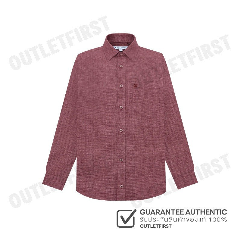GUY LAROCHE รุ่น MAN'S LONG SLEEVES SHIRT CODE: BAB9202S4RE เสื้อเชิ้ต เสื้อแขนยาว เสื้อผู้ชาย