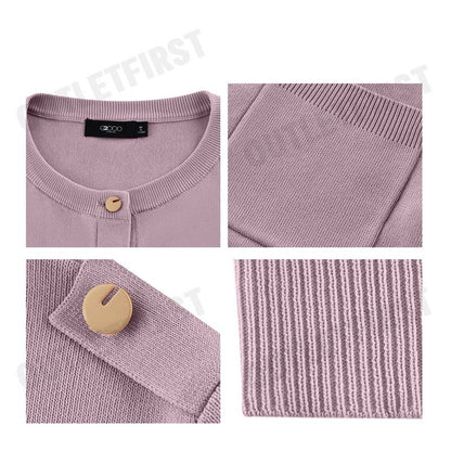 G2000 รุ่น WOMEN'S REGULAR FIT CARDIGAN CODE: 46276311 25 เสื้อคาร์ดิแกน เสื้อผู้หญิง เสื้อสีม่วง