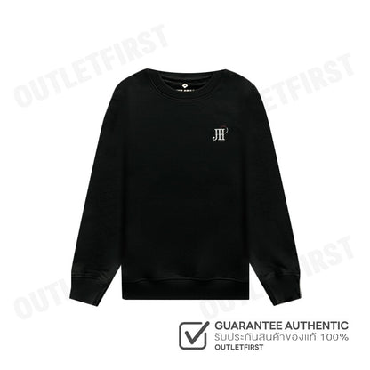 JOHN HENRY รุ่น MEN'S SLIM FIT SWEATER (BLACK) CODE: JH S125MPUSM17 เสื้อสเวตเตอร์ผู้ชาย เสื้อแขนยาว เสื้อสีดำ