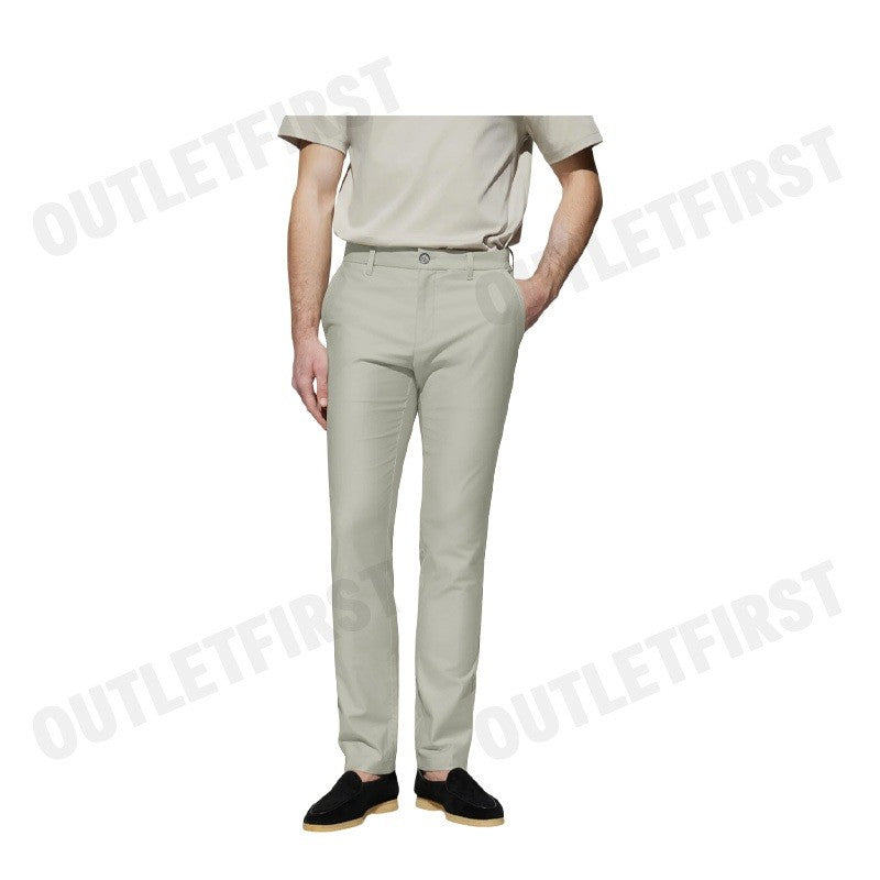 G2000 รุ่น COTTON BLEND SLIM TAPERED FIT TWILL CASUAL PANTS CODE: 5116100712 กางเกงสแล็คผู้ชาย ขายาว ทำงาน