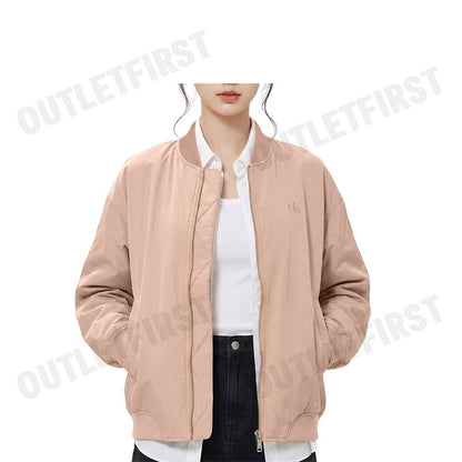 CALVIN KLEIN JEANS รุ่น WOMEN'S LONG PADDED BOMBER JACKET CODE: J224702 TGW เสื้อแจ็คเก็ตผู้หญิง เสื้อแขนยาว