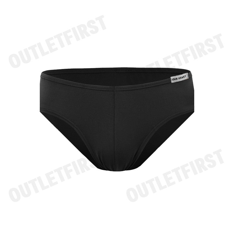 JOHN HENRY รุ่น UNDERWEAR SILVER&GOLD SERIES MEN'S BIKINI BRIEFS CODE: JU JU1G003 (BLACK) กางเกงชั้นในผู้ชาย กางเกงในจอน