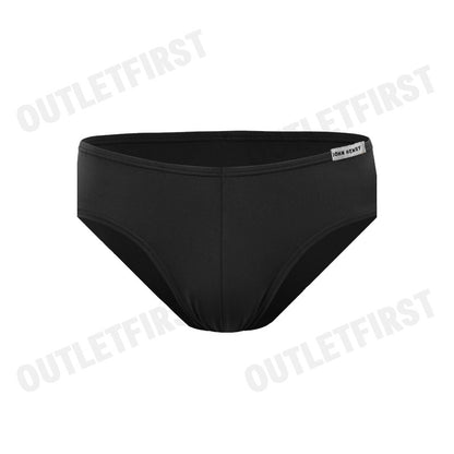 JOHN HENRY รุ่น UNDERWEAR SILVER&GOLD SERIES MEN'S BIKINI BRIEFS CODE: JU JU1G003 (BLACK) กางเกงชั้นในผู้ชาย กางเกงในจอน