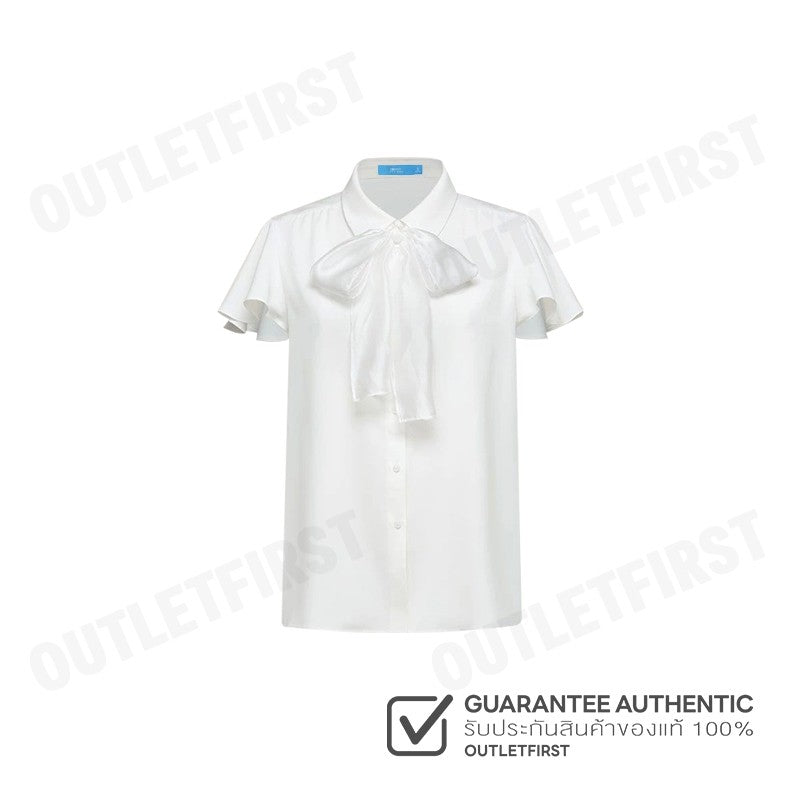 G2000 รุ่น WOMEN'S REGULAR FIT BLOUSE CODE: 5124144101 เสื้อเบลาส์ผู้หญิง เสื้อคอปก เสื้อสีขาว