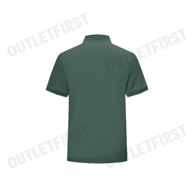 G2000 รุ่น MEN'S COMPACT KNIT OPEN COLLAR POLO CODE: 4617301245 เสื้อโปโลผู้ชาย เสื้อโปโลแขนสั้น เสื้อโปโลสีเขียว