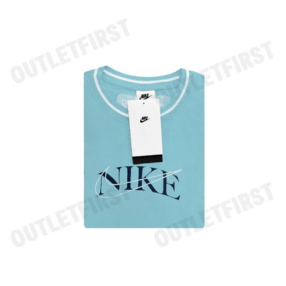 NIKE รุ่น MEN'S MAX90 T-SHIRT CODE: FZ7973 464 เสื้อยืดคอกลมผู้ชาย เสื้อแขนสั้น เสื้อสีฟ้า