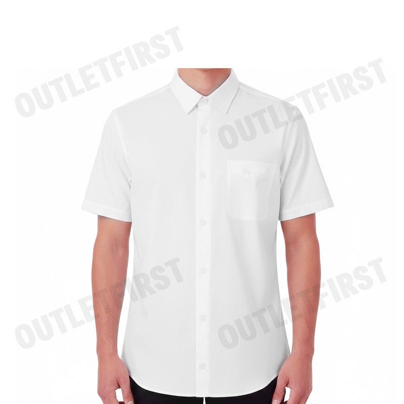 ARROW รุ่น MEN'S COTTON SHORT SLEEVES SLIM FIT SHIRT CODE: MACS933S3BRWH เสื้อเชิ้ต เสื้อแขนสั้น เสื้อผู้ชาย