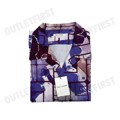 GUY LAROCHE รุ่น MAN'S HAWAIIAN SHIRT CODE: BAC7401S5VI เสื้อเชิ้ต เสื้อแขนสั้น เสื้อผู้ชาย