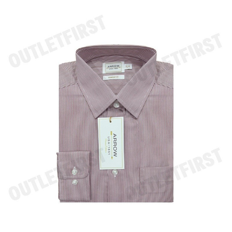 ARROW รุ่น MEN'S PREMIUM COLLECTION COMFORT FIT SHIRT CODE: MAPC312W4BSRE เสื้อเชิ้ต เสื้อแขนยาว เสื้อผู้ชาย
