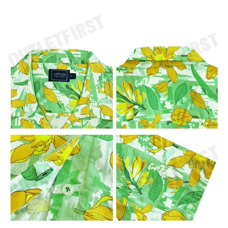 ARROW รุ่น WOMEN'S NATURAL FABRIC SHIRT CODE: WACC584S5CSGR เสื้อเชิ้ต เสื้อแขนสั้น เสื้อผู้หญิง