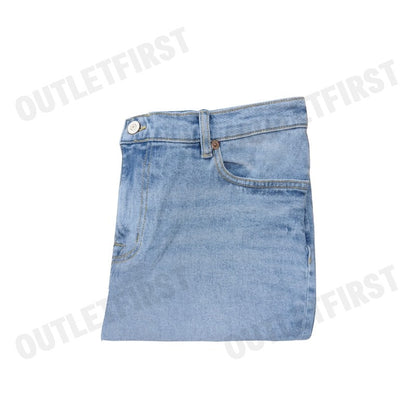 PS PAUL SMITH รุ่น WOMEN'S STRAIGHT FIT JEANS CODE: W2R 257T P21404 LT กางเกงยีนส์ผู้หญิง กางเกงยีนส์ขายาว สีฟ้าอ่อน