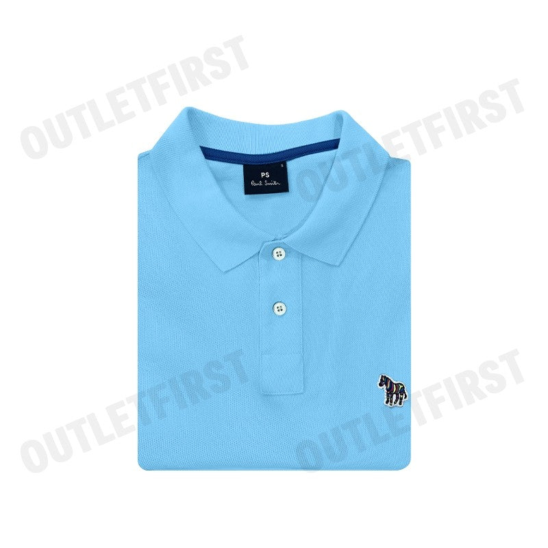 PS PAUL SMITH รุ่น MEN'S POLO SHIRT CODE: M2R 534LZ P20067 42D เสื้อโปโล เสื้อแขนสั้น เสื้อผู้ชาย