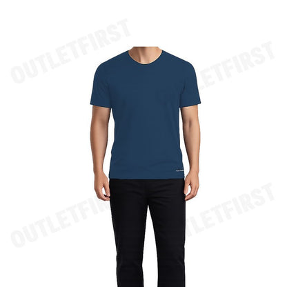 HUSH PUPPIES รุ่น MICRO MODAL SIRO TEE CODE: HU H5FSR08 (NAVY) เสื้อยืดคอกลมผู้ชาย เสื้อแขนสั้น เสื้อยืดสีกรม