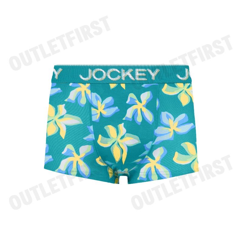 JOCKEY รุ่น MEN'S COTTON MODAL SHORT TRUNK CODE: KU 1810251 (TEAL SLATE) กางเกงชั้นใน กางเกงในบ็อกเซอร์ กางเกงจ็อคกี้