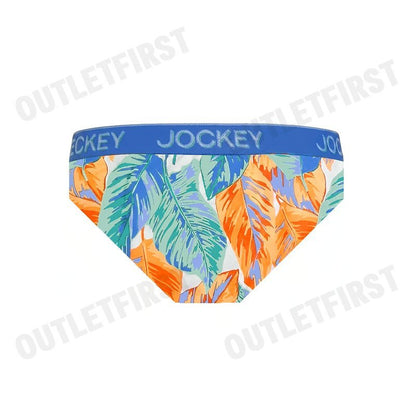 JOCKEY รุ่น MEN'S COTTON MODAL BRIEF CODE: KU 1510251 (PALM BLUE) กางเกงชั้นใน กางเกงชั้นในผู้ชาย กางเกงจ็อคกี้