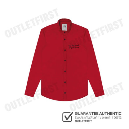 GUY LAROCHE STAND COLLAR SLIM FIT SHIRT COLOR  RED CODE: DAC6260P3RE