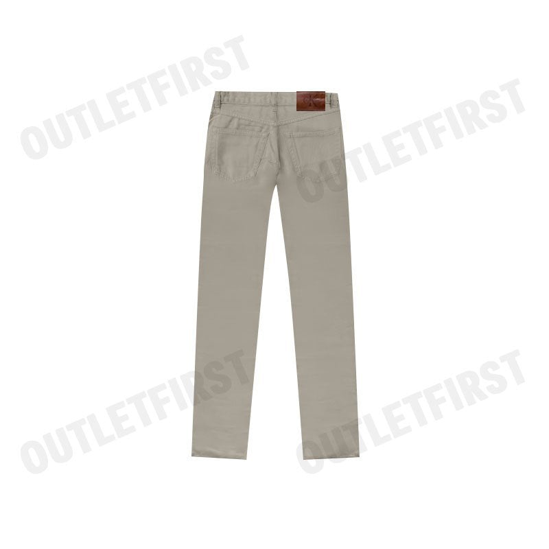 CALVIN KLEIN JEANS รุ่น MEN'S 90S STRAIGHT FIT TENCEL DENIM CODE: 4RB928G U22 กางเกงยีนส์ กางเกงยีนส์ขายาว กางเกงผู้ชาย