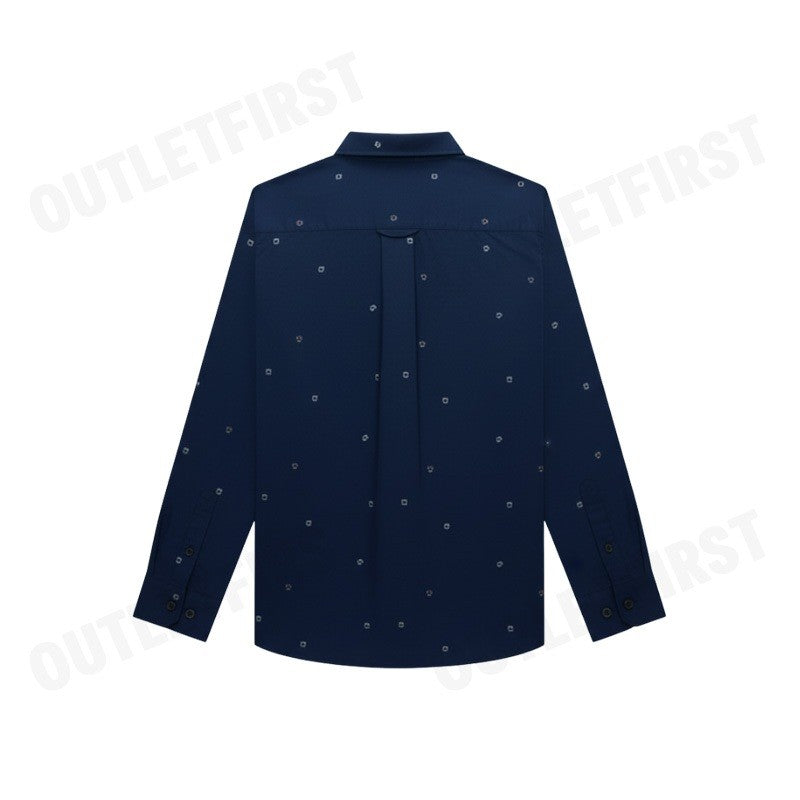 G2000 รุ่น MEN'S CASUAL LONG SLEEVE SHIRT CODE: 4612082278 เสื้อเชิ้ตแขนยาว เสื้อผู้ชาย สีกรม