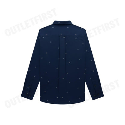 G2000 รุ่น MEN'S CASUAL LONG SLEEVE SHIRT CODE: 4612082278 เสื้อเชิ้ตแขนยาว เสื้อผู้ชาย สีกรม