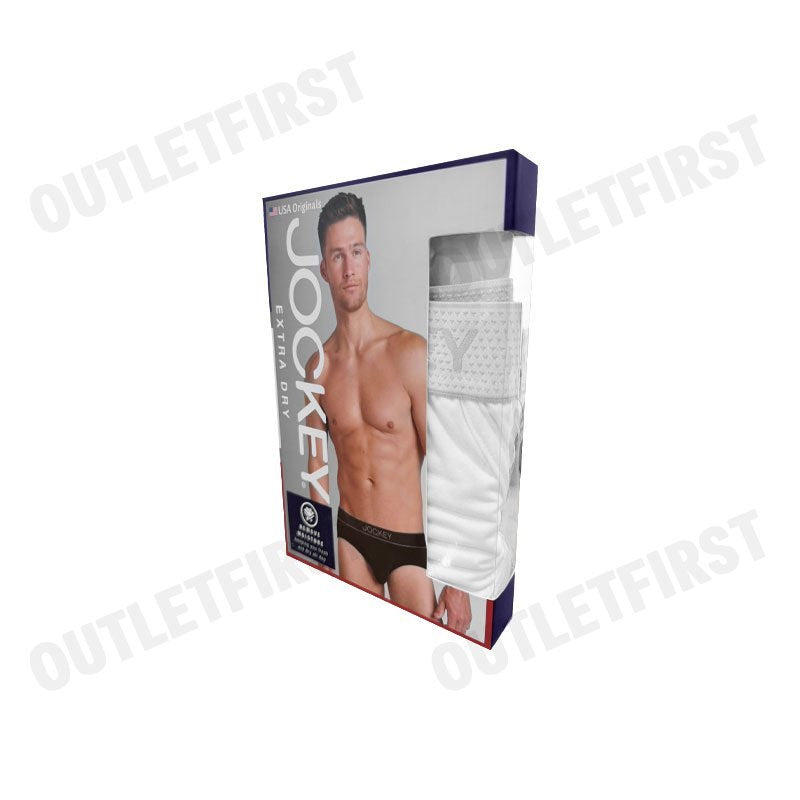 JOCKEY รุ่น UNDERWEAR EXTRA DRY BRIEF CODE: KU 1905 (WHITE) กางเกงชั้นใน กางเกงชั้นในผู้ชาย กางเกงจ็อคกี้