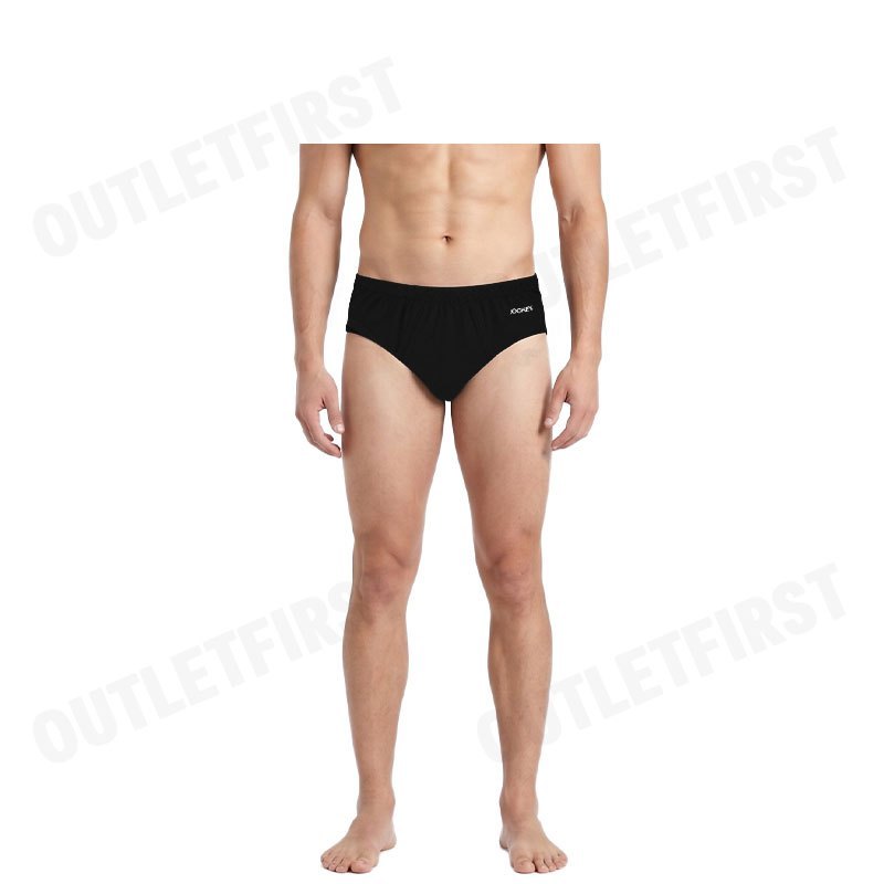JOCKEY รุ่น ELANCE POCO BIKINI X3 CODE: KU 5035 (BLACK) กางเกงชั้นใน กางเกงชั้นในผู้ชาย กางเกงจ็อคกี้