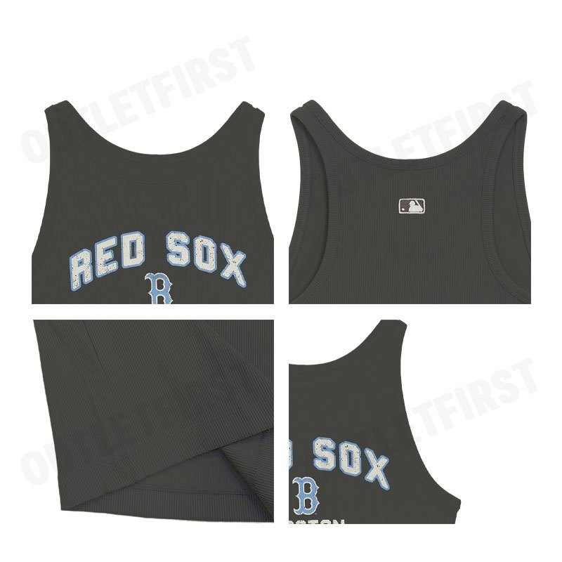 MLB รุ่น WOMEN'S VARSITY VINTAGE SLIM FIT SLEEVELESS DRESS CODE: 3FOPV0253 43CGD ชุดเดรส เดรสแขนกุด เดรสผู้หญิง