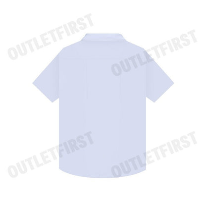 JOHN HENRY รุ่น MEN'S SHORT SLEEVES SLIM FIT SHIRT (BLUE) CODE: JH F424MSSSM40 เสื้อเชิ้ต เสื้อแขนสั้น เสื้อผู้ชาย