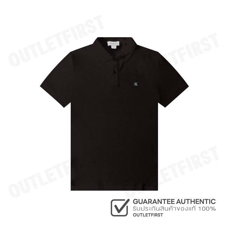 CALVIN KLEIN JEANS รุ่น CK BADGE SMOOTH COTTON SLIM POLO CODE: J326950 BEH เสื้อโปโล เสื้อโปโลแขนสั้น เสื้อโปโลผู้ชาย