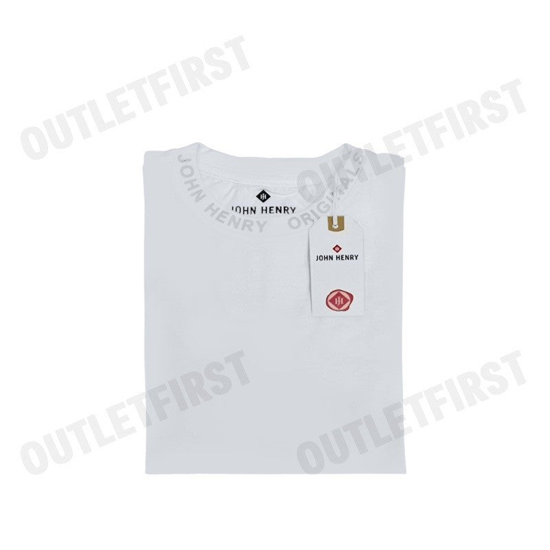 JOHN HENRY รุ่น MEN'S SLIM FIT T-SHIRT (GREY) CODE: JH F324MTSSM28 เสื้อยืดคอกลม เสื้อยืดผู้ชาย เสื้อยืดแขนสั้น