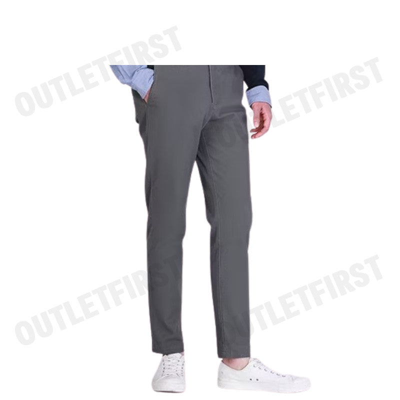JOHN HENRY รุ่น MEN'S SLIM FIT PANTS (DK.GREY) CODE: JH F224MPTSM54 กางเกงขายาว กางเกงผู้ชาย กางเกงทำงาน