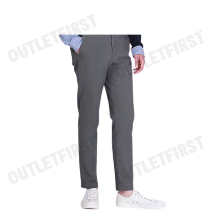 JOHN HENRY รุ่น MEN'S SLIM FIT PANTS (DK.GREY) CODE: JH F224MPTSM54 กางเกงขายาว กางเกงผู้ชาย กางเกงทำงาน