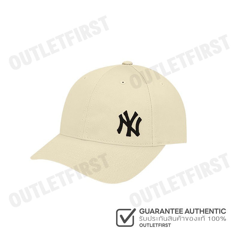 MLB รุ่น SCRIPT TAIL UNSTRUCTURED NEW YORK YANKEES BALL CAP CODE: 3ACPIJ01N 50BGS หมวกแก็ป หมวกเบสบอล หมวกสีครีม