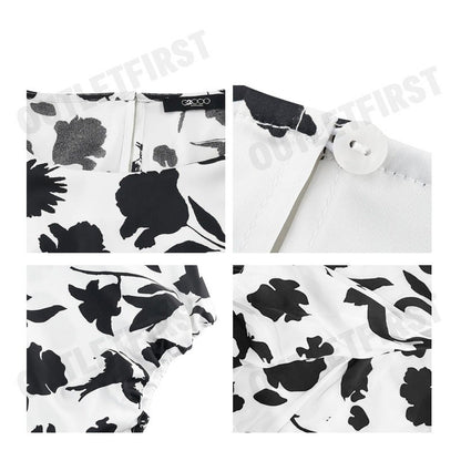 G2000 รุ่น WOMEN CLOTHING COLLARLESS BLOUSE LOOSE FIT CODE: 41241670 02 เสื้อเบลาส์ผู้หญิง เสื้อสีขาว เสื้อจีทูเทาซัน