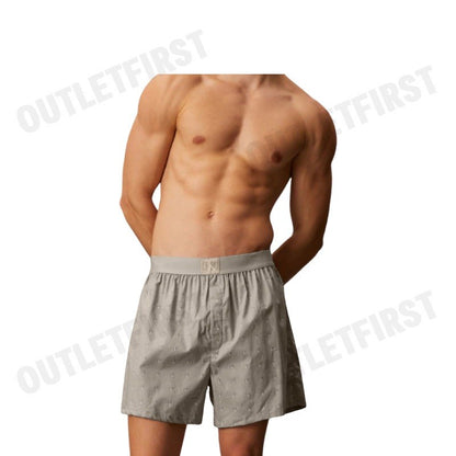 CALVIN KLEIN รุ่น MEN'S CK 1996 COTTON BOXER CODE: NM2654 PDA  บ๊อกเซอร์ กางเกงใน กางเกงขาสั้นผู้ชาย