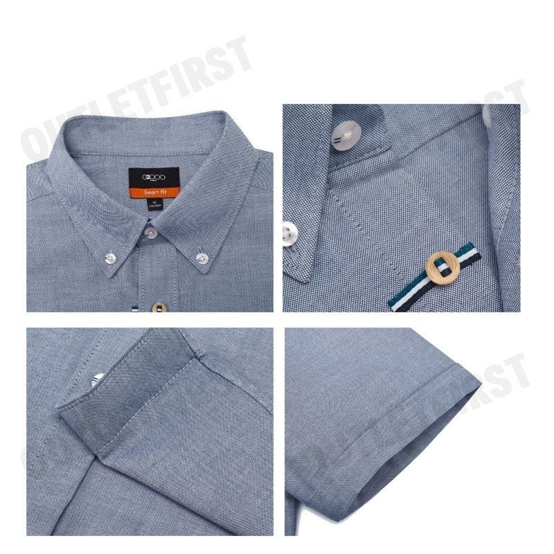 G2000 รุ่น MEN'S SMART FIT CASUAL SHORT SLEEVE SHIRT CODE: 46130962 78 เสื้อเชิ้ตแขนสั้นผู้ชาย เสื้อจีทู เสื้อเชิ้ต