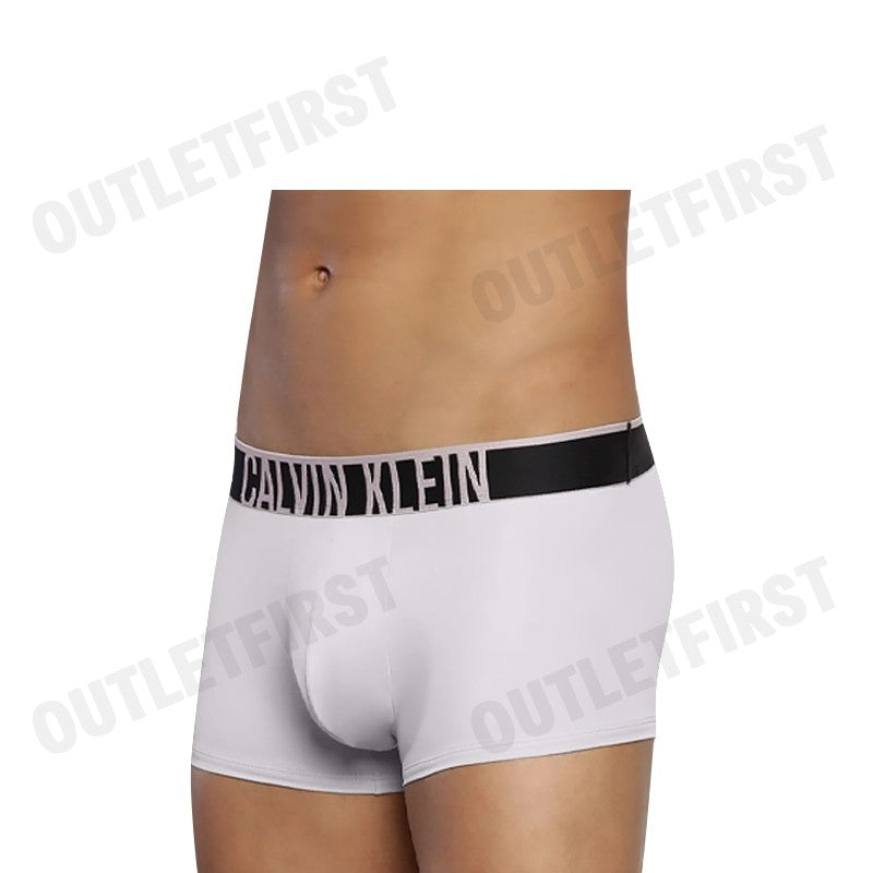 CALVIN KLEIN รุ่น INTENSE POWER ULTRA COOLING LOW RISE TRUNKS CODE: NB3836 OQ9 กางเกงชั้นในผู้ชาย กางเกงใน สีเทา
