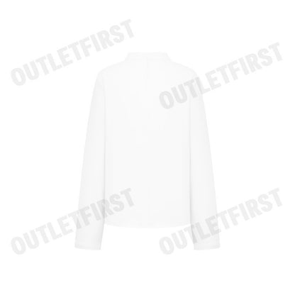 G2000 รุ่น WOMEN'S REGULAR FIT BLOUSE CODE: 46241181 01 เสื้อเบลาส์ เสื้อผู้หญิง เสื้อสีขาว
