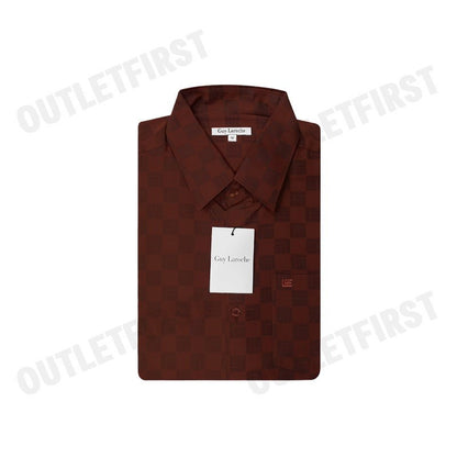 GUY LAROCHE รุ่น MAN'S SHORT SLEEVES SHIRT CODE: BAC9207W3RE เสื้อเชิ้ต เสื้อแขนสั้น เสื้อผู้ชาย