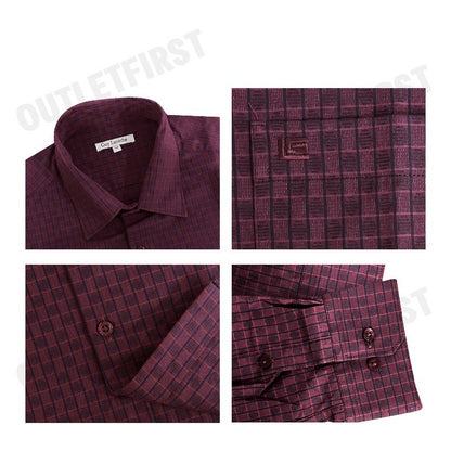 GUY LAROCHE รุ่น MAN'S LONG SLEEVES SHIRT CODE: BAB1200W3RE เสื้อเชิ้ต เสื้อแขนยาว เสื้อผู้ชาย